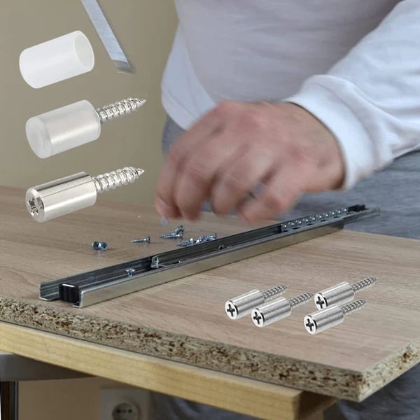 🔥 Self-tapping Screws Cabinet Laminate Support🔥